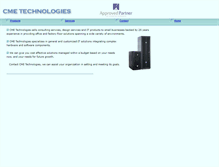 Tablet Screenshot of cmetechnologies.com